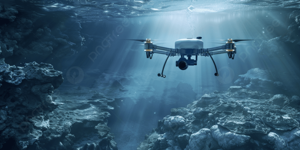 Students Build Hybrid Drone That Flies and Dives Underwater