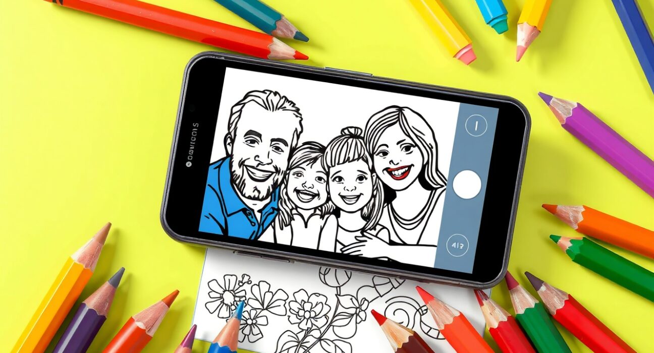 This AI App Turns Your Photos Into Coloring Pages Kids Love It