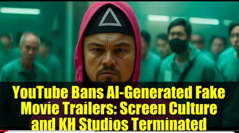 Viral AI Trailer Channels Removed From YouTube