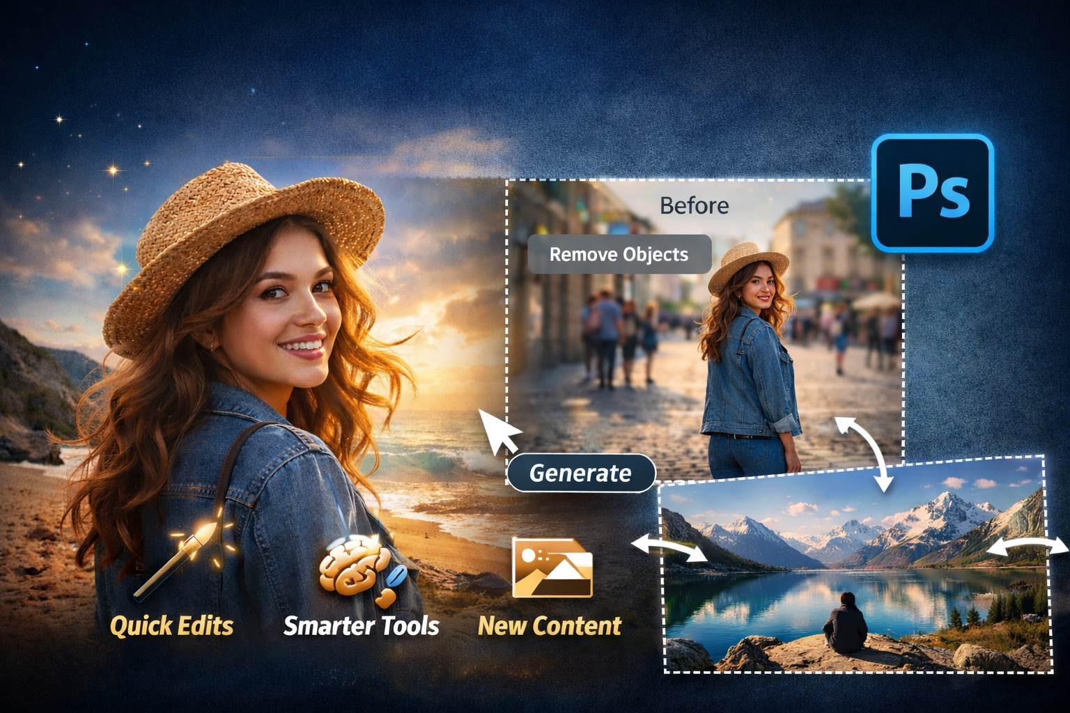 Photoshop’s AI Glow-Up Faster Edits, Better Results
