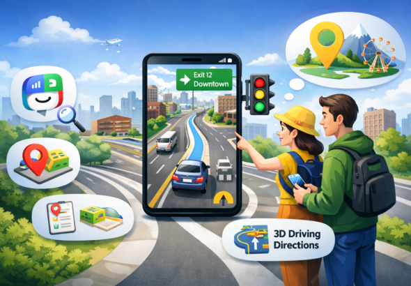 Google Maps Roll Out New AI Navigation Tools