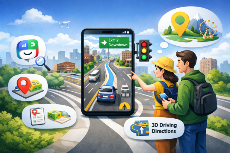 Google Maps Roll Out New AI Navigation Tools